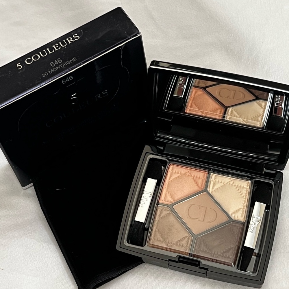 🔸NEW🔸CHRISTIAN DIOR-5 Couleurs Eyeshadow Palette #646 MONTAIGNE 🤎MSRP $62